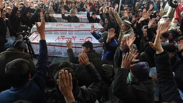 Thousands of Pakistani Shia mourn miners killed in attack claimed by ISIS