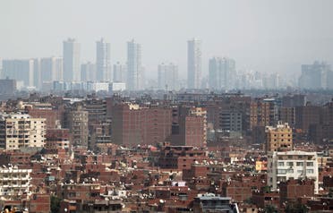 A general view of houses, resident towers, banks and hotels in Cairo, Egypt. (Reuters)