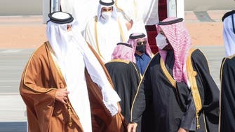 شاهد لحظة استقبال ولي العهد السعودي أمير قطر