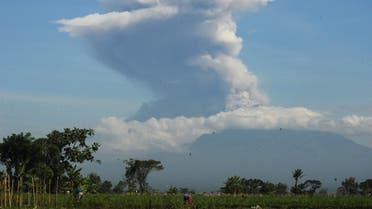 A view of Mount Merapi following an eruption, as seen from Sawit village, Boyolali, Central Java Province, Indonesia. (File photo: Reuters)