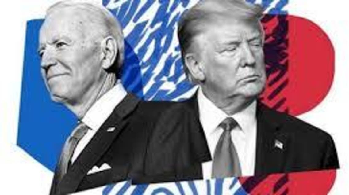 Joe Biden and Trump