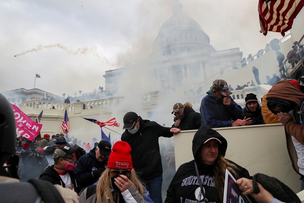 Of riots around the Capitol on January 6