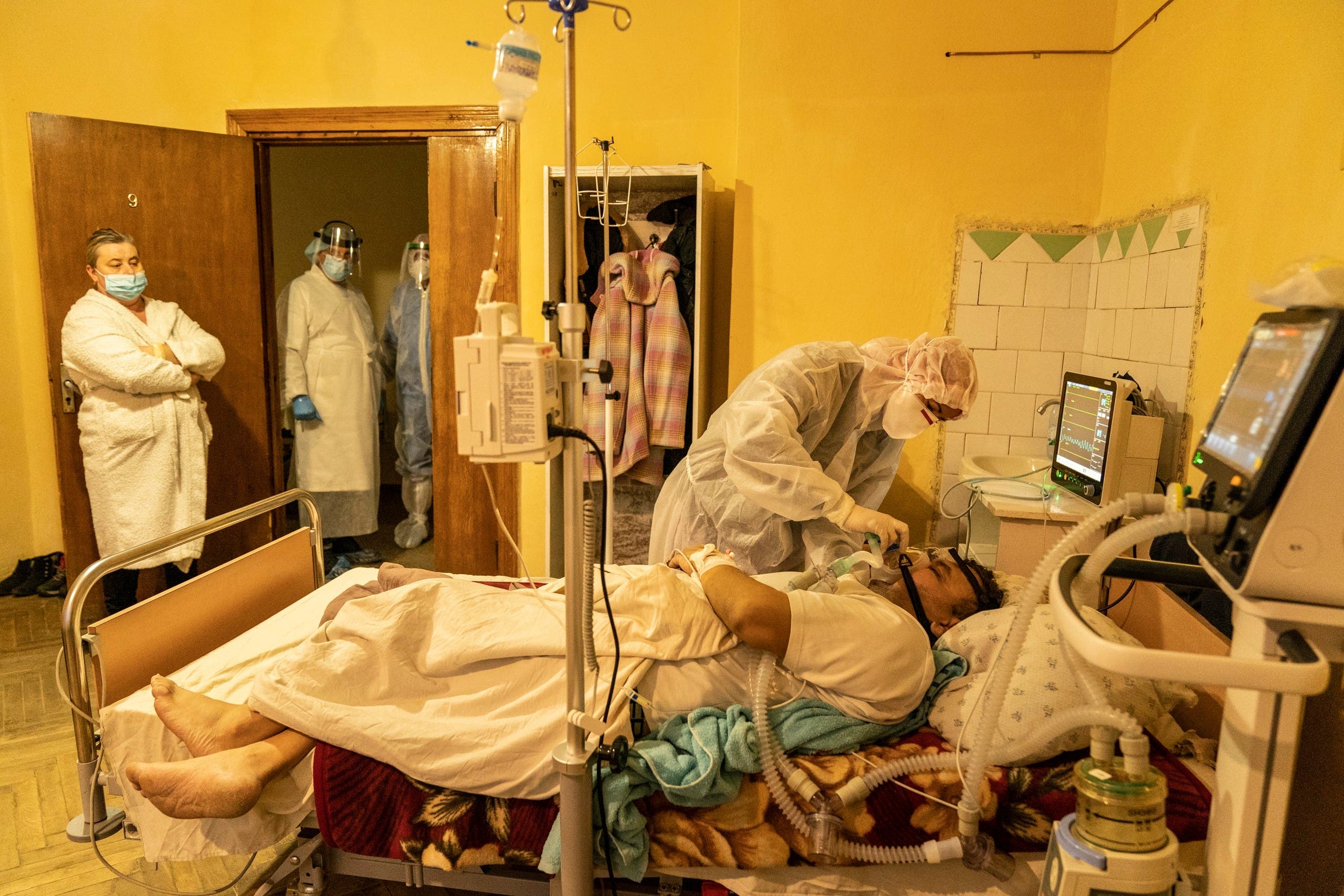 Ukraine hospital coronavirus outbreak