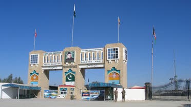The Friendship Gate crossing point at the Pakistan-Afghanistan border town of Chaman, Pakistan on March 2, 2020. (Reuters)