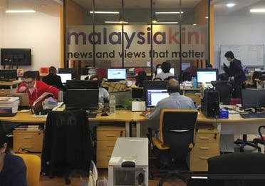 A general view of Malaysiakini's newsroom in Kuala Lumpur, Malaysia May 24, 2018. (File photo: Reuters)