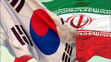 پرچم ایران و کره جنوبی