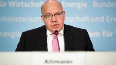 German Economy Minister Peter Altmaier briefs the media about a so called 'stabilization package' for German airline Lufthansa at the economy ministry in Berlin, Germany. (File photo: AP)