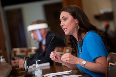 Rep. Jaime Herrera Beutler, R-Wash., speaks during a Labor, Health and Human Services, Education, and Related Agencies Appropriations Subcommittee hearing about the COVID-19 response on Capitol Hill. (AP)