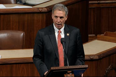 File photo, taken from video, Rep. Tom Rice, R-S.C., speaks as the House of Representatives debates the articles of impeachment against President Donald Trump at the Capitol in Washington. (File photo: AP)