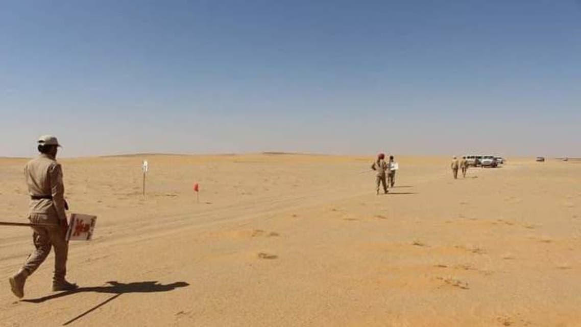من عمليات تطهير الألغام