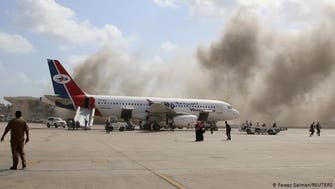 يمن: ايران و حزب‌الله پشت حمله موشکی به فرودگاه عدن بوده‌اند  