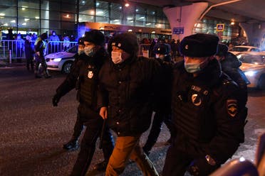 الشرطة الروسية تعتقل عدد من حلفاء المعارض الروسي في المطار