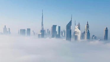 Dubai Media Office shared photos of the fog that “blanketed the Dubai skyline this morning.” (Via @jimmymanalel Instagram)