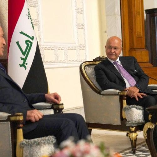 رئيس العراق لوزير دفاع تركيا: يجب احترام سيادة بلادنا