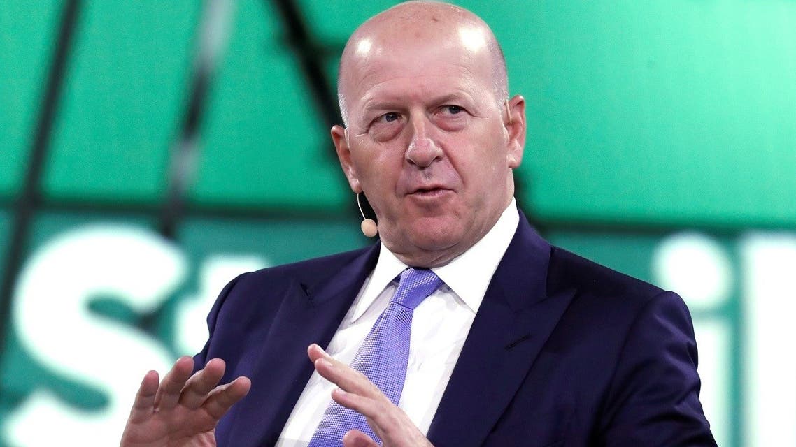 David Solomon, the CEO of Goldman Sachs, speaks during the Bloomberg Global Business Forum in New York City, New York, US, on September 25, 2019. (Reuters)