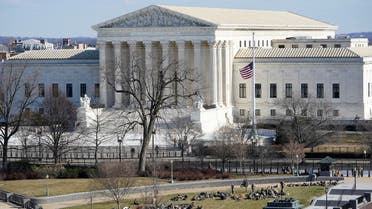 A view of the Supreme Court in Washington, U.S. January 19, 2021, ahead of the 59th Presidential Inauguration on Wednesday. (Reuters)