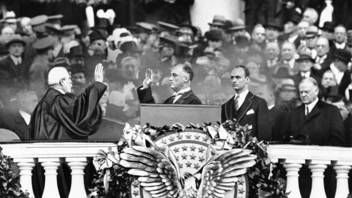 حفل تنصيب روزفلت سنة 1933