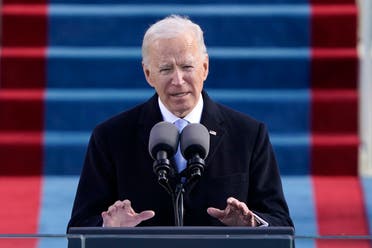 President Joe Biden speaks during at the Capitol in Washington, Jan. 20, 2021. (File photo: AP)