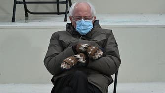 Photo of ‘Cold Bernie’ Sanders at US inauguration goes viral with memes 