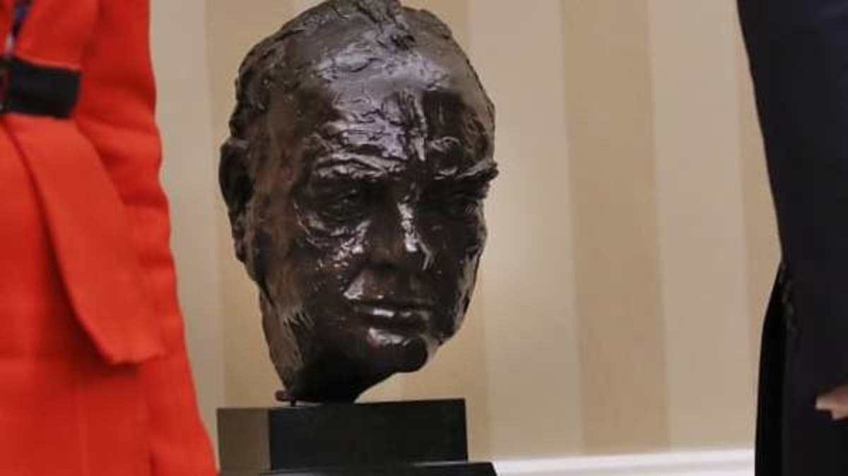 US Embassy Reacts To Rumors Following Biden Removing Churchill Bust ...