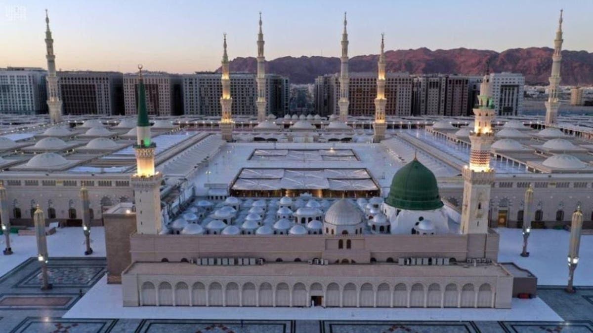 مسجد نبویﷺ کے مینار جدید وقدیم اسلامی فن تعمیر کے شاہکار