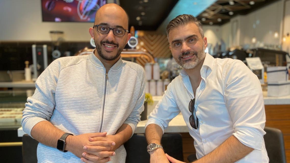 Mossab Hussein and Rami El Malak, co-founders of spiderSilk. (Supplied)