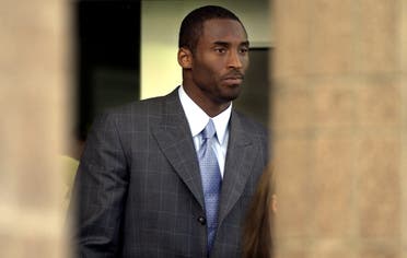 Kobe Bryant leaves court at the Justice Center Tuesday, Aug. 31, 2004 in Eagle ,Colo. after a day of jury selection in his upcoming sexual assault trial. (AP)