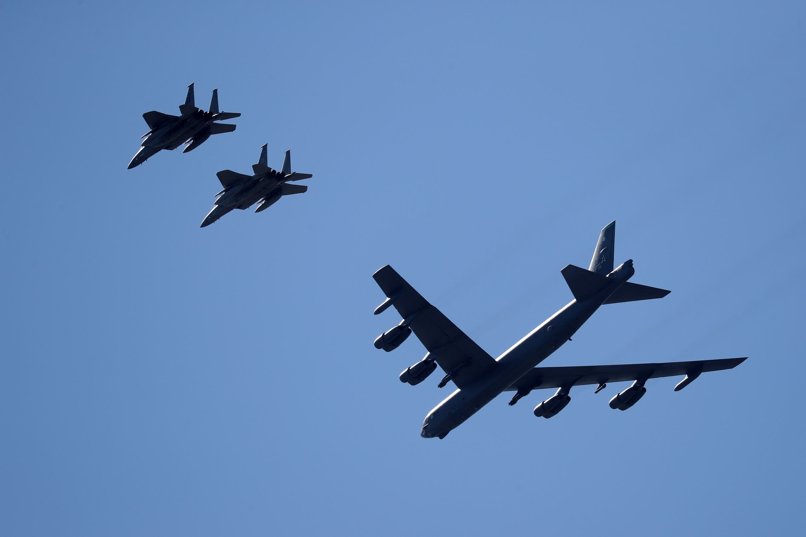 بمب افکن آمریکایی B-52 (بایگانی - فرانس پرس)