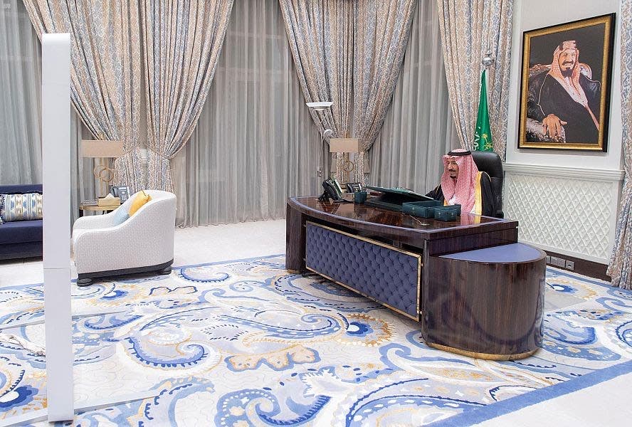 ملک سلمان بن عبدالعزیز در جلسه شورای وزیران عربستان سعودی