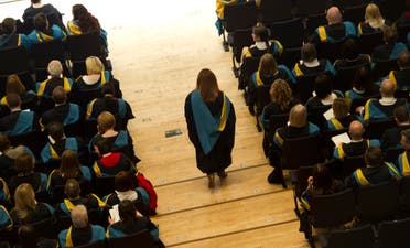 The Open University graduation. (Supplied by The Open University)