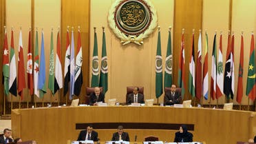 File photo of Arab League Secretary-General Ahmed Aboul Gheit speaking during an Arab League foreign ministers emergency meeting on Trump's decision to recognise Jerusalem as the capital of Israel, in Cairo, Egypt December 9, 2017. (Reuters)