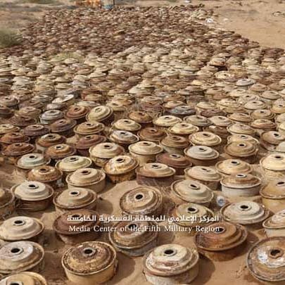 اليمن.. ظهور مساحات واسعة ملوثة بالألغام الحوثية في تعز