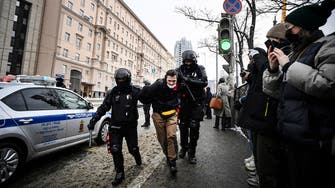 Russia detains over 2,700 at protests against jailing of Kremlin critic Navalny