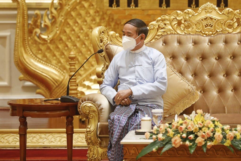 رئيس ميانمار ون مينت