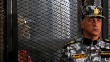 من محاكمات قادة الاخوان المسلمين في مصر (أرشيفية- رويترز)