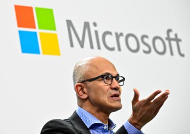 Microsoft CEO Satya Narayana Nadella. (AFP)