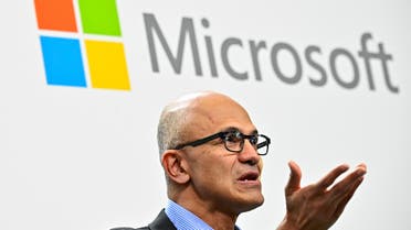 Microsoft CEO Satya Narayana Nadella. (AFP)