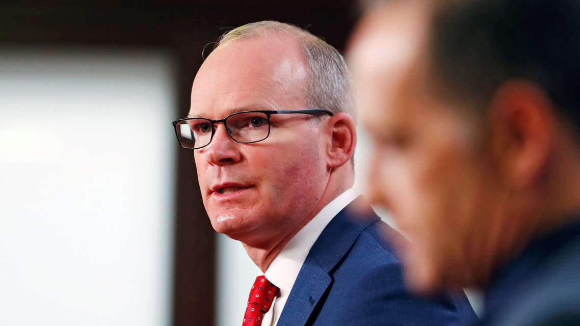 Irish Foreign Minister Simon Coveney. (AFP)