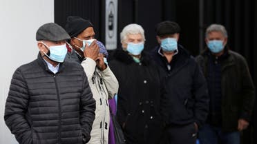 People queue as they wait to receive the COVID-19 vaccine at Crystal Palace Football Club Vaccination Centre, amid the outbreak of the coronavirus disease (COVID-19) in London, Britain February 4, 2021. (Reuters)