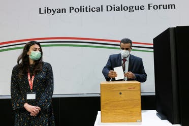 من ملتقى الحوار الليبي في جينيف (أرشيفية- روتيرز)