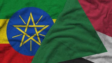 السودان أثيوبيا أعلام