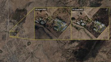 The damage was confirmed using satellite imagery depicting the two camps for Eritrean refugees, known as Hitsats and Shimelba. (Courtesy/The Norwegian Refugee Council)