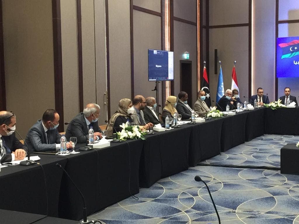 من المحادثات الليبية في الغردقة
