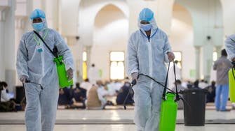 Over 70,000 liters of disinfectant used to clean Mecca’s Grand Mosque in Ramadan