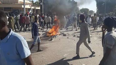 احتجاجات مدنية الضعين بولاية شرق دارفور غربي السودان