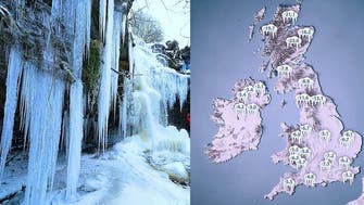 طقس جليدي يجتاح بريطانيا والحرارة 23 تحت الصفر