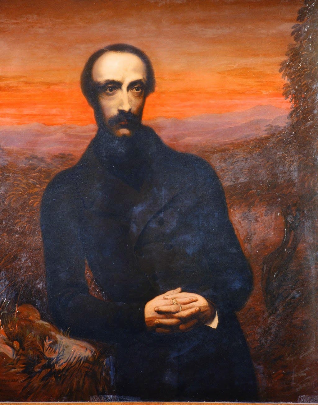 A painting embodying Mazzini