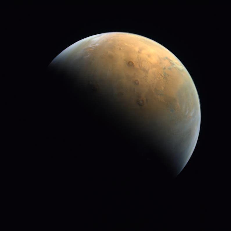 UAE’s Mars Mission ‘Hope’ probe sends first photo of planet’s surface