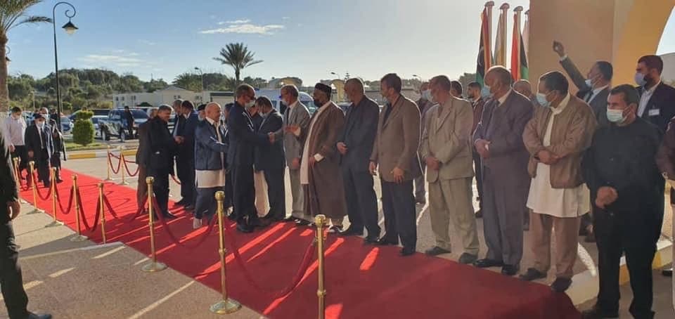 وصول عدد من أعضاء البرلمان الليبي إلى مدينة صبراته غرب البلاد