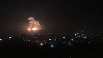 حملات موشکی اسرائیل به مناطقی در وسط و جنوب سوریه